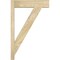 Ekena Millwork Traditional Block Rough Sawn Outlooker, Douglas Fir, 6"W x 22"D x 34"H OUT06X22X34TRA05RDF - alternate 3